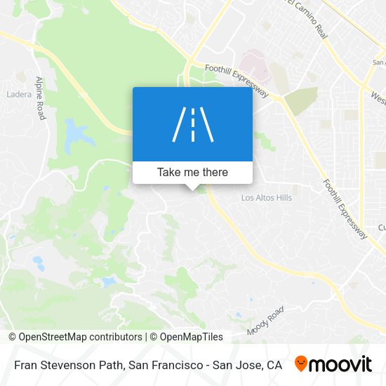 Fran Stevenson Path map