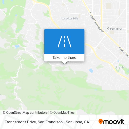 Francemont Drive map