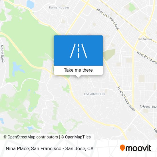 Mapa de Nina Place