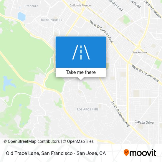 Mapa de Old Trace Lane