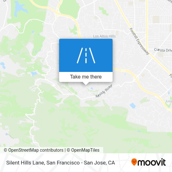 Silent Hills Lane map