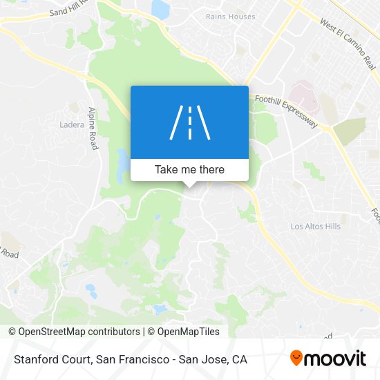 Mapa de Stanford Court
