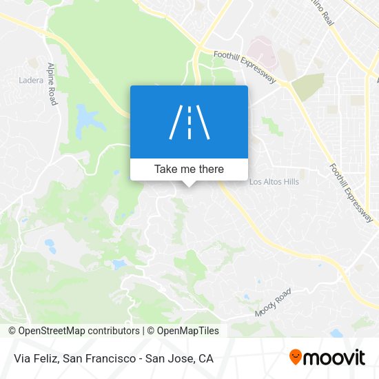 Mapa de Via Feliz