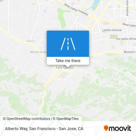 Mapa de Alberto Way