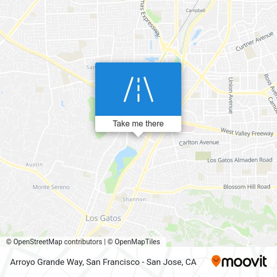 Arroyo Grande Way map