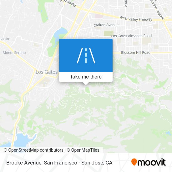 Mapa de Brooke Avenue