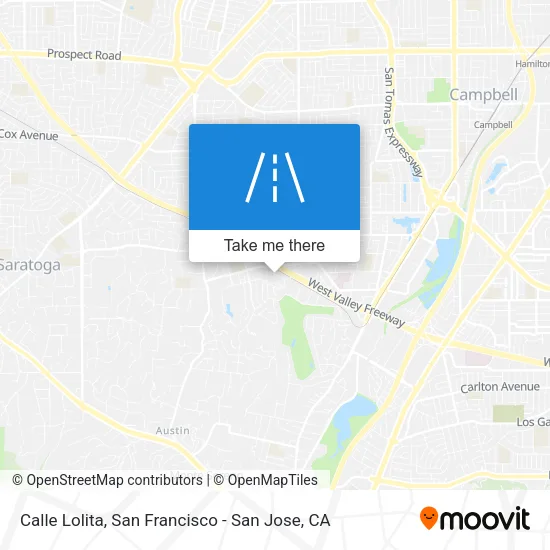 Calle Lolita map