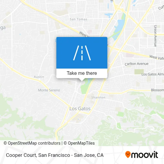Cooper Court map