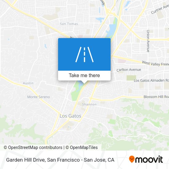 Mapa de Garden Hill Drive