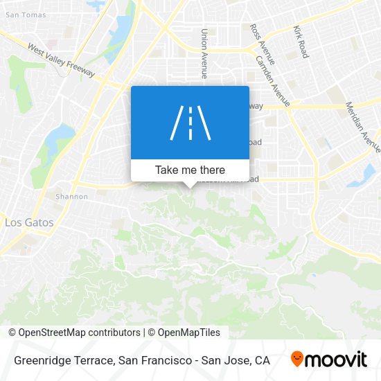 Mapa de Greenridge Terrace