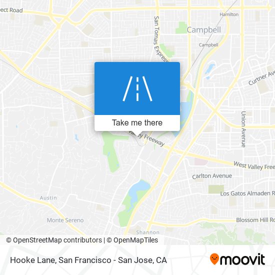 Hooke Lane map