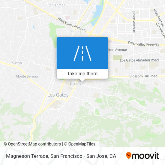 Mapa de Magneson Terrace