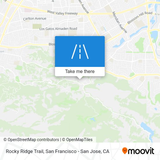 Rocky Ridge Trail map