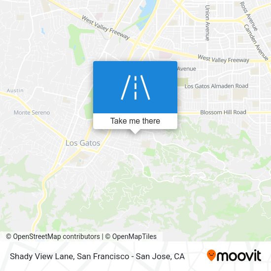 Mapa de Shady View Lane