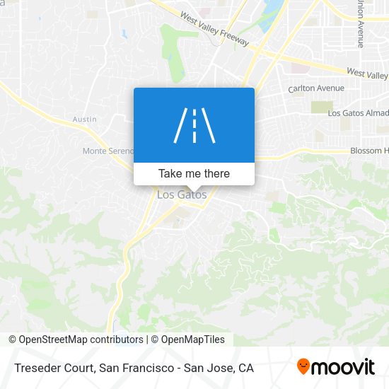 Mapa de Treseder Court