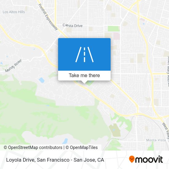 Mapa de Loyola Drive