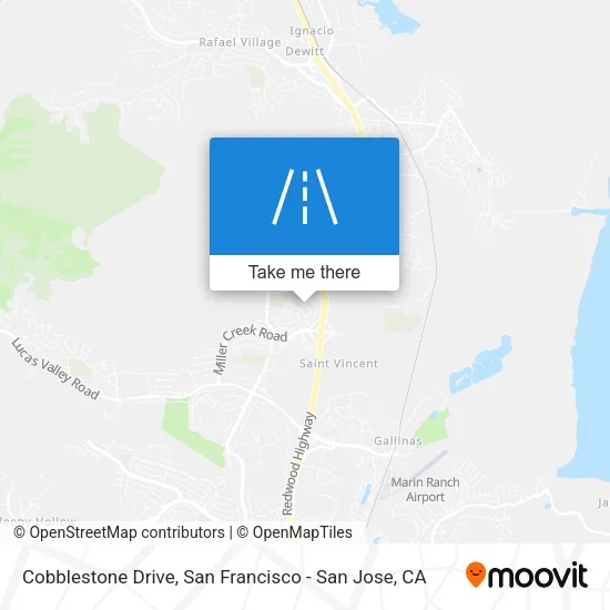 Cobblestone Drive map