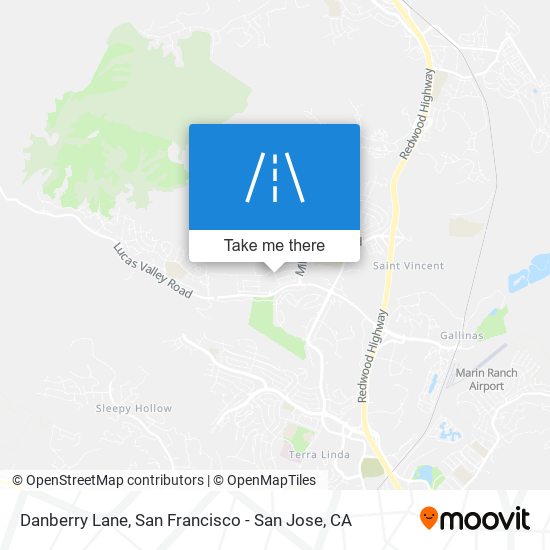 Danberry Lane map