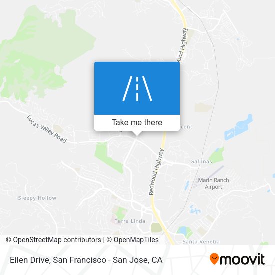 Mapa de Ellen Drive