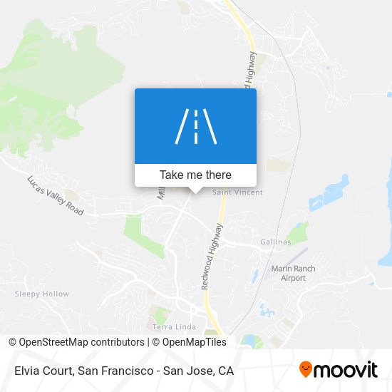 Mapa de Elvia Court