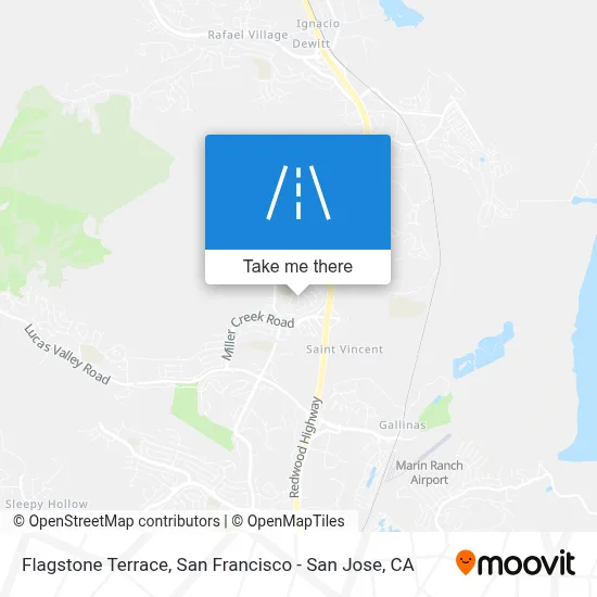 Flagstone Terrace map