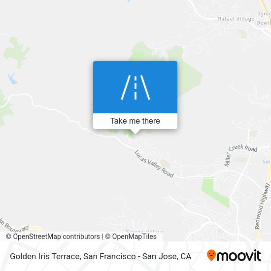 Golden Iris Terrace map