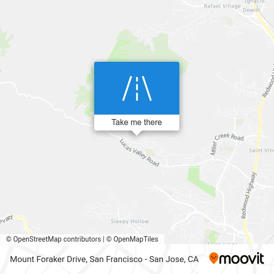 Mount Foraker Drive map