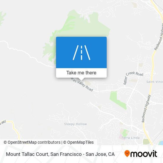 Mount Tallac Court map
