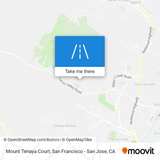 Mapa de Mount Tenaya Court