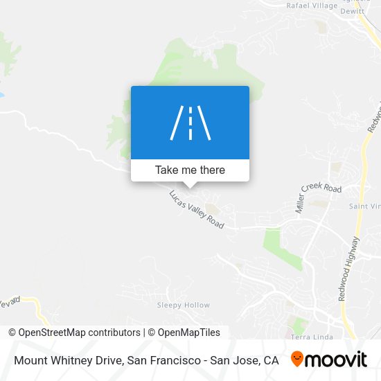 Mapa de Mount Whitney Drive