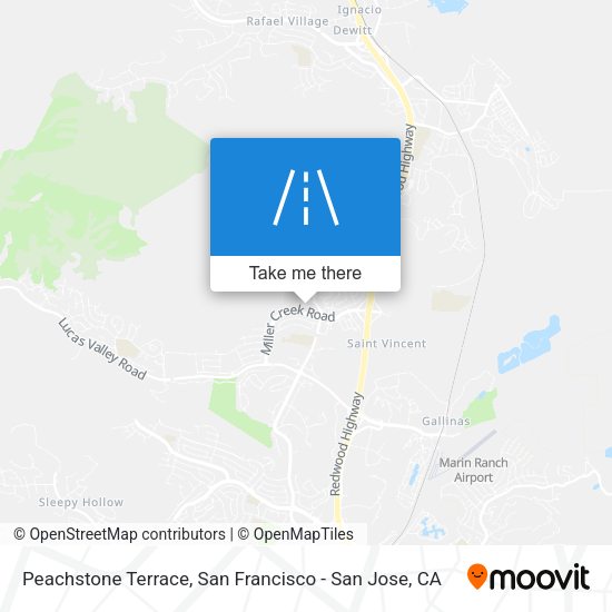 Peachstone Terrace map