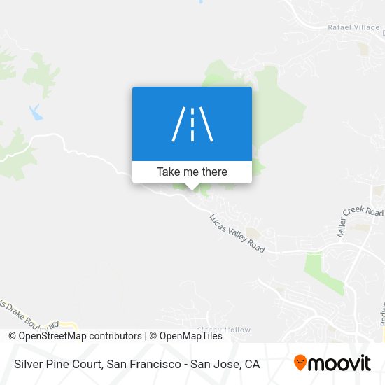 Silver Pine Court map