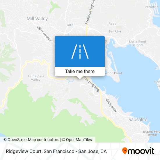 Ridgeview Court map