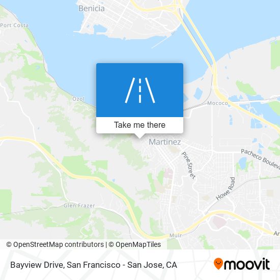 Bayview Drive map