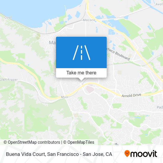 Mapa de Buena Vida Court