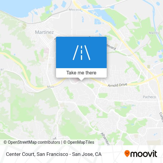 Mapa de Center Court