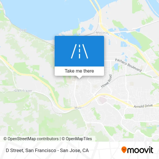 D Street map