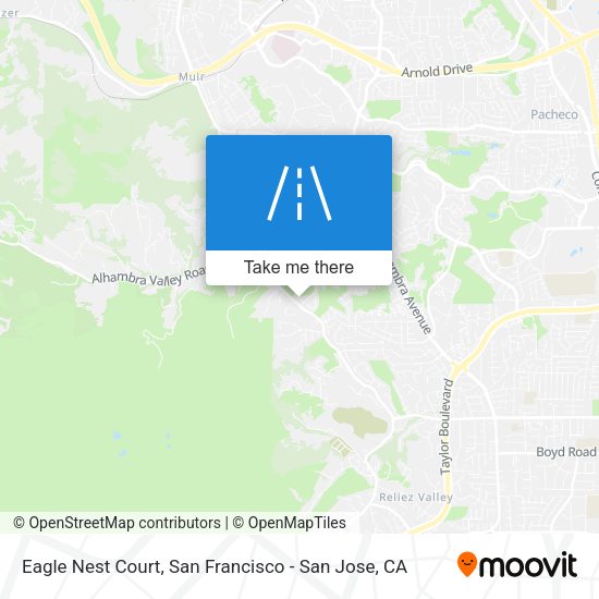 Eagle Nest Court map