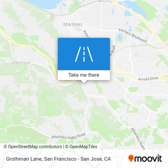 Mapa de Grothman Lane