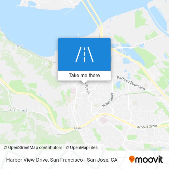 Harbor View Drive map