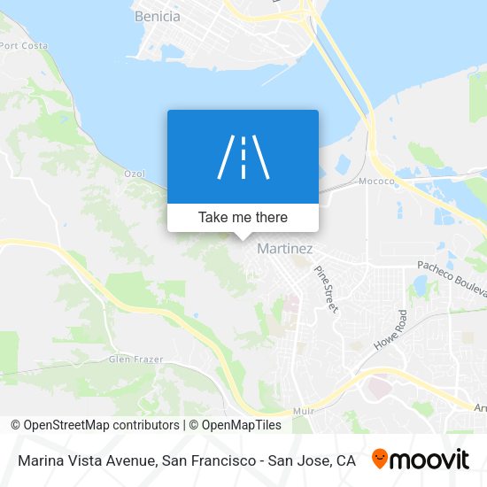 Mapa de Marina Vista Avenue