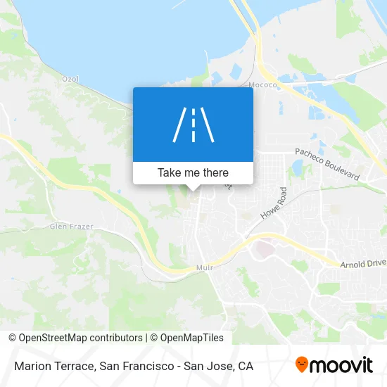 Marion Terrace map