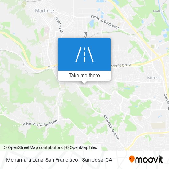 Mcnamara Lane map