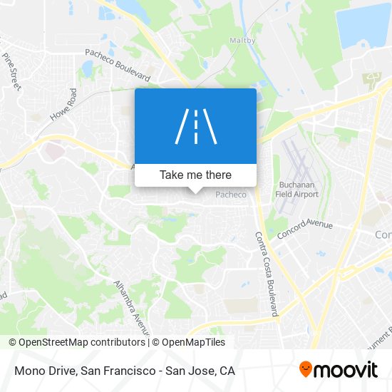 Mono Drive map