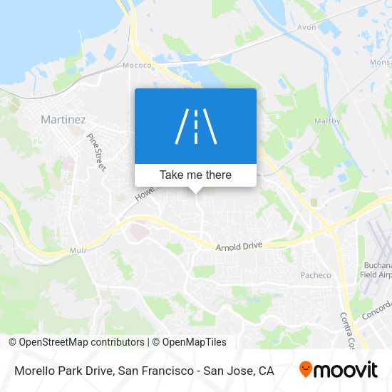 Mapa de Morello Park Drive