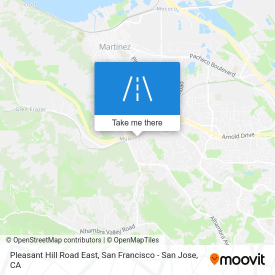 Pleasant Hill Road East map