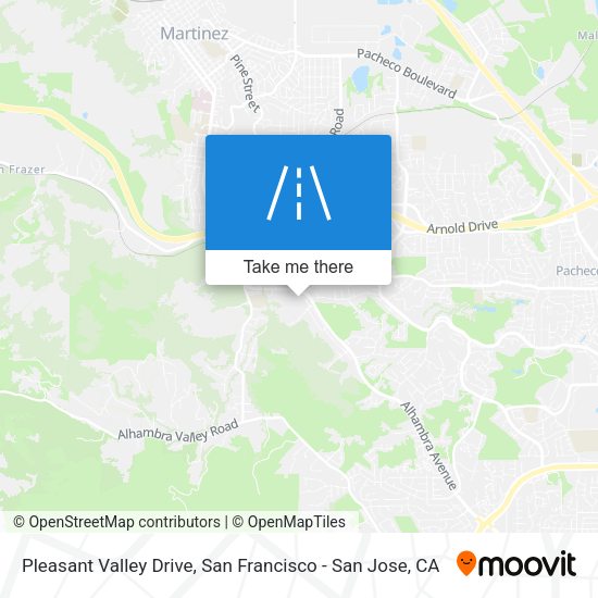 Pleasant Valley Drive map