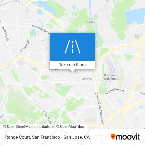 Range Court map