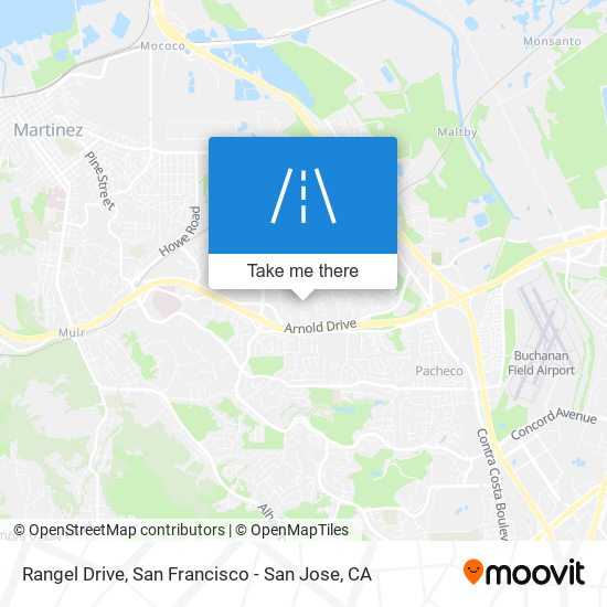 Rangel Drive map