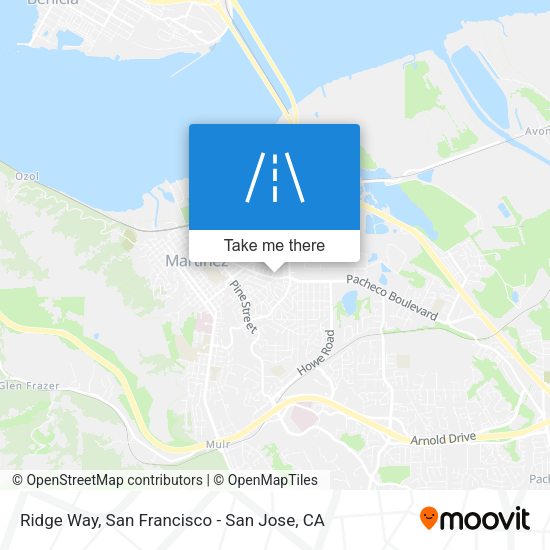 Mapa de Ridge Way